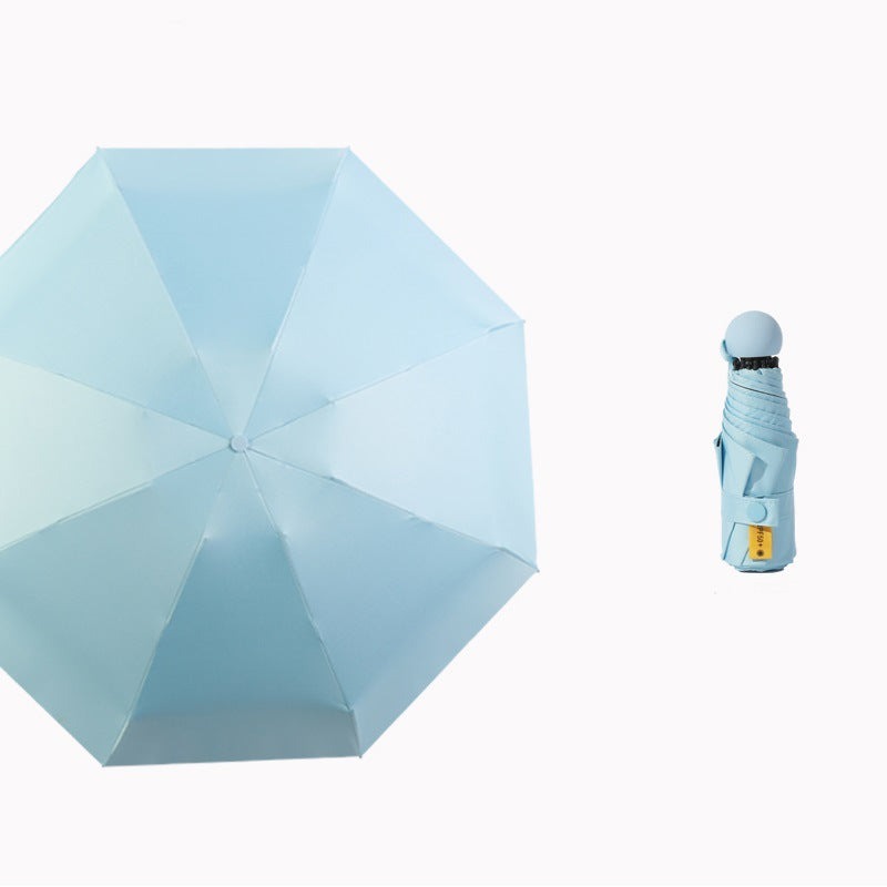 Five-Fold Pocket Umbrella